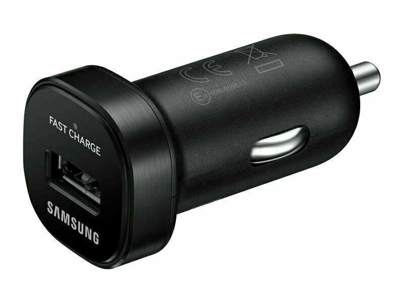 Genuine Samsung 18W Single Port Mini Adaptive Fast Car Charger (EP-LN930) -Black