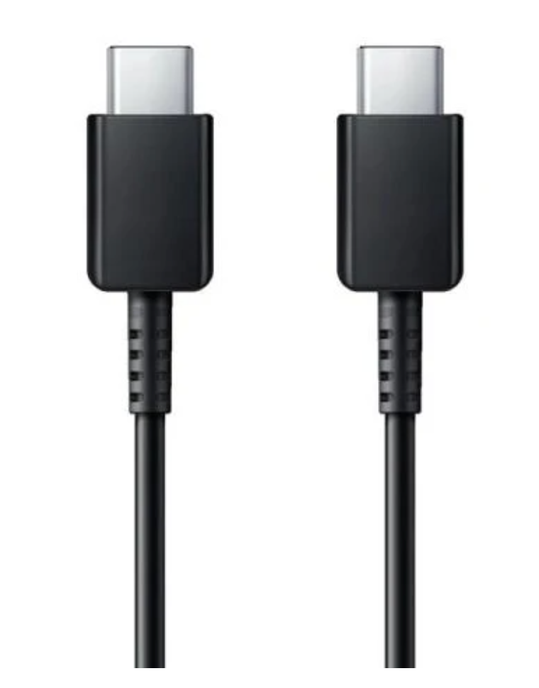 Official Samsung USB Type C To USB Type C 1m Data Cable Black EP-DG977BBE