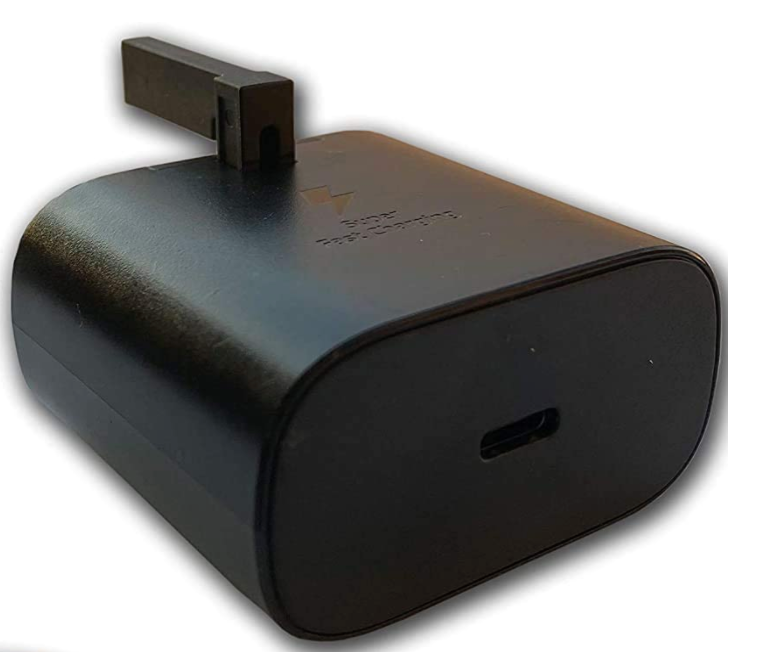 Official Samsung PD 25W Fast Wall Charger UK Plug Black EP-TA800