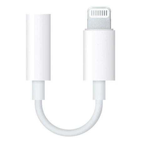 Official Apple Lightning to 3.5mm Stereo Adapter White