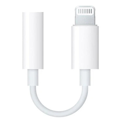 Official Apple Lightning to 3.5mm Stereo Adapter White