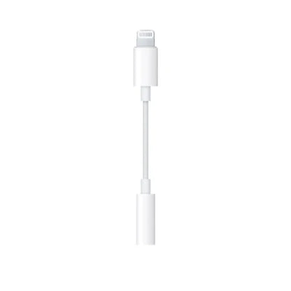 Official Apple Lightning to 3.5mm Stereo Adapter White