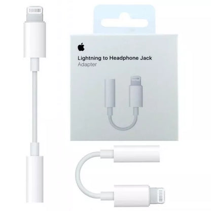 Official Apple Lightning to 3.5mm Stereo Adapter White