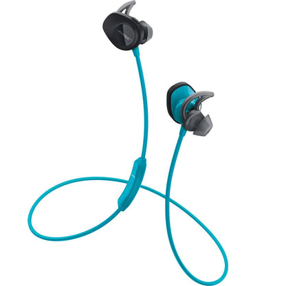 Bose SoundSport Wireless In-Ear Headphones (Aqua)-Seller Refurbished