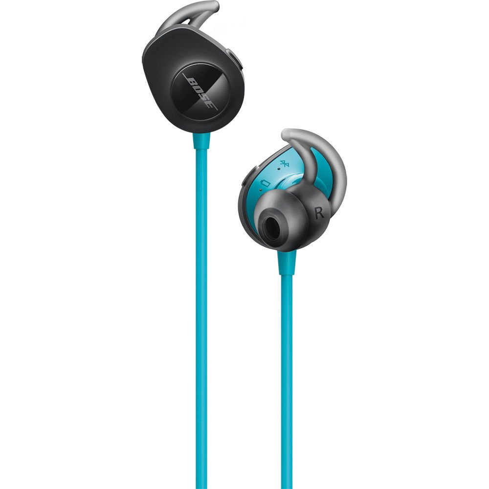 Bose SoundSport Wireless In-Ear Headphones (Aqua)-(Refurbished