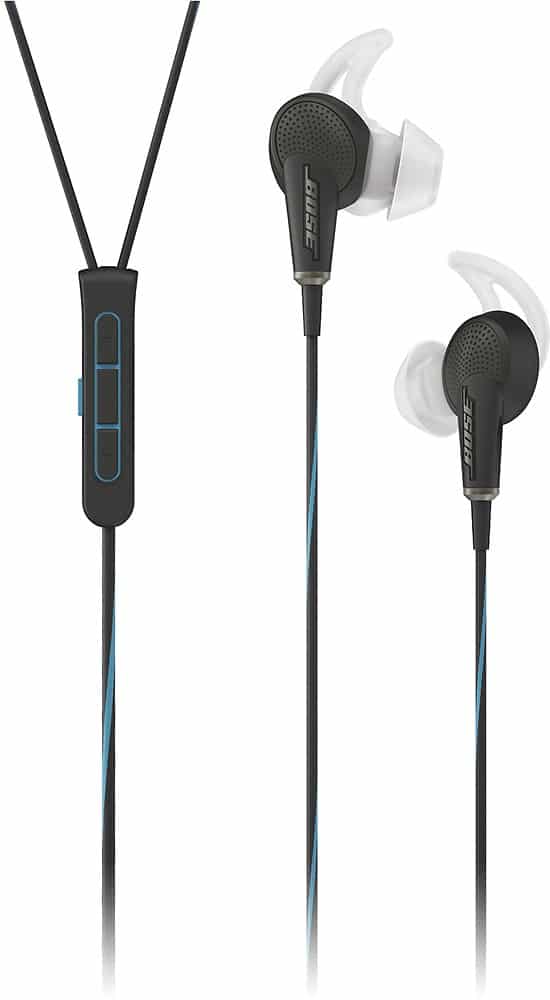 Bose QuietComfort 20 Headphones iOS Black corenec