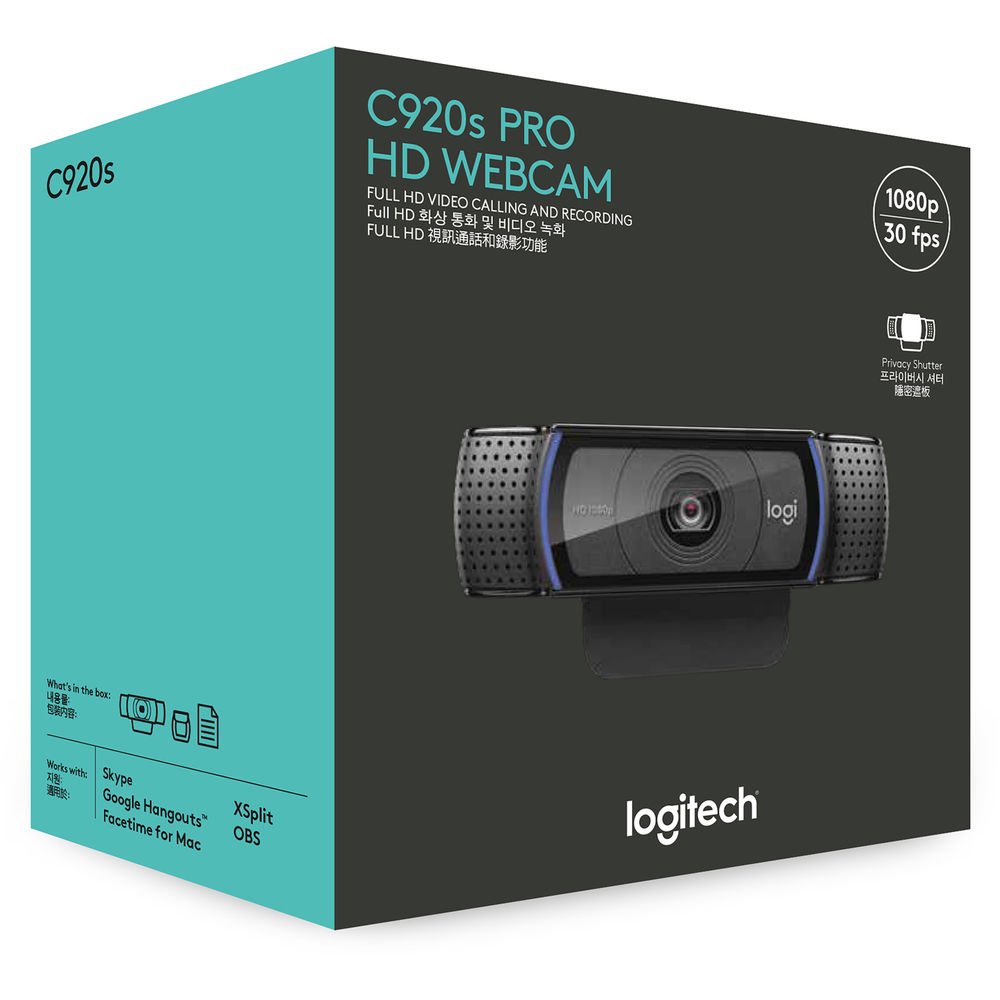 Logitech C920s HD Pro Webcam 4