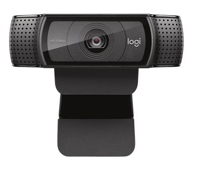 Logitech C920 PRO HD Webcam, 1080p Video with Stereo Audio