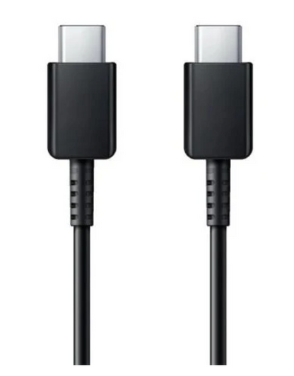 Official Samsung USB Type C To USB Type C 1m Data Cable Black EP-DG977BBE