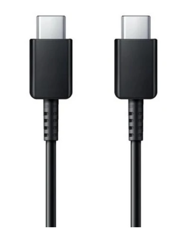 Official Samsung USB Type C To USB Type C 1m Data Cable Black EP-DG977BBE