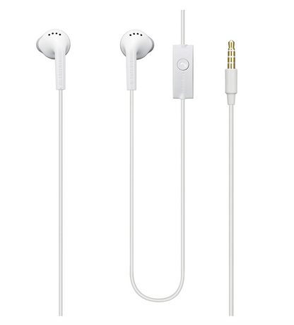Samsung Handsfree Headphones Earphones Earbud with Mic EHS61ASFWE White
