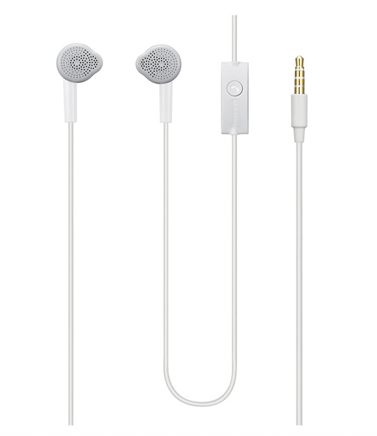 Samsung Handsfree Headphones Earphones Earbud with Mic EHS61ASFWE White