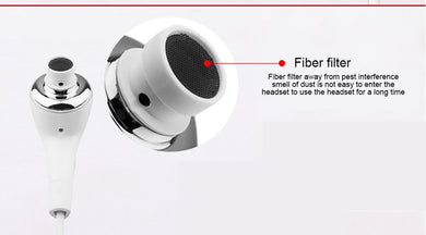 Genuine Samsung Handsfree Headphones Earphones Earbud Black with Mic-EHS64AVFBE