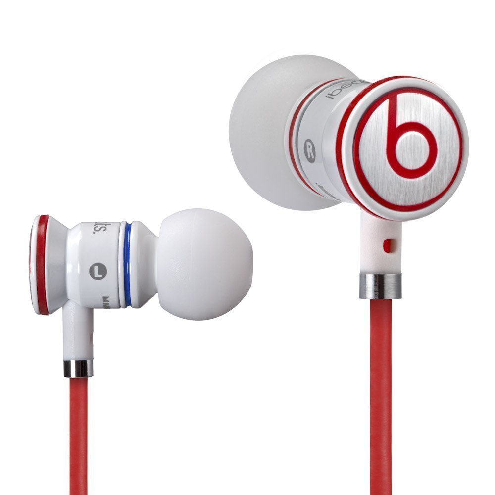 Genuine White Monster Beats By Dr. Dre iBeats In-Ear Earphones