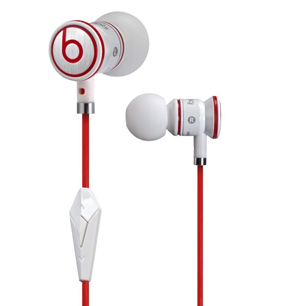 Genuine White Monster Beats By Dr. Dre iBeats In-Ear Earphones